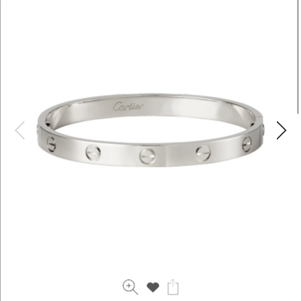 2 Cartier 18k gold love bracelets